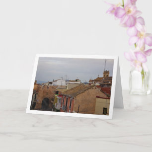 Benisanó Portrait, Valencia Spain, Spanish Card