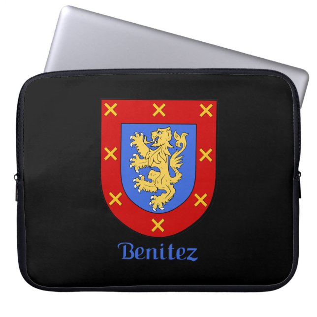 Benitez Family Shield Electronics Bag (Front)