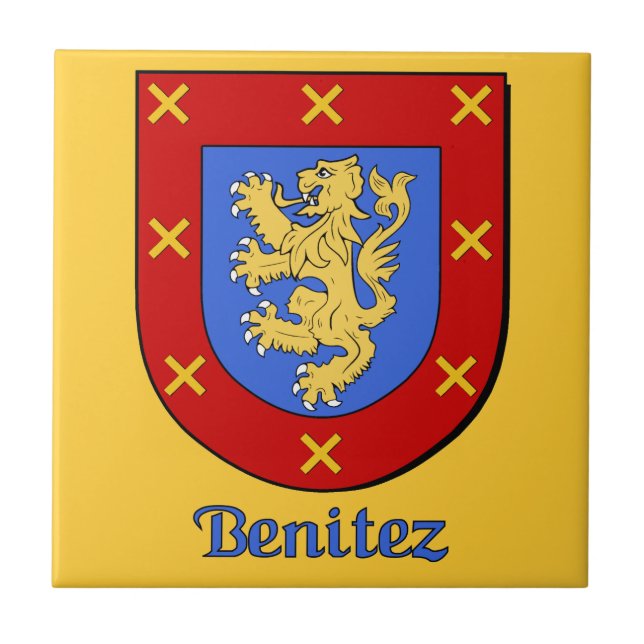 Benitez Family Shield Tile (Front)