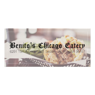 Benito's Promo Card