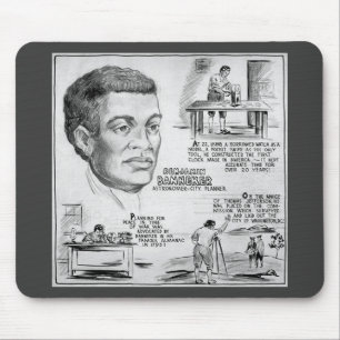 Benjamin Banneker American Black Inventor Mouse Pad