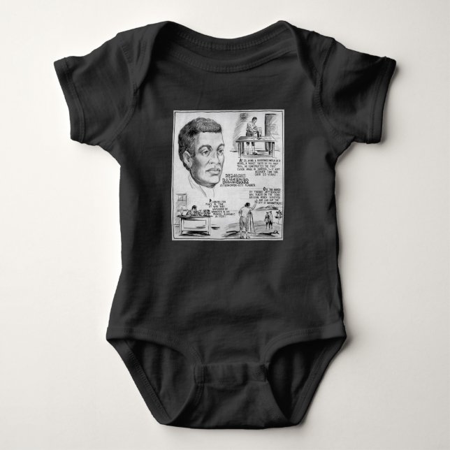 Benjamin Banneker: Black Scientist & Revolutionary Baby Bodysuit (Front)