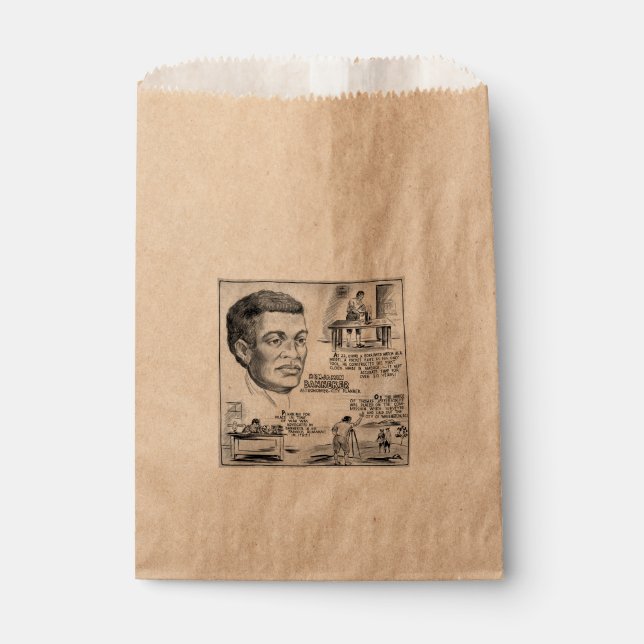 Benjamin Banneker: Black Scientist & Revolutionary Favour Bag (Front)