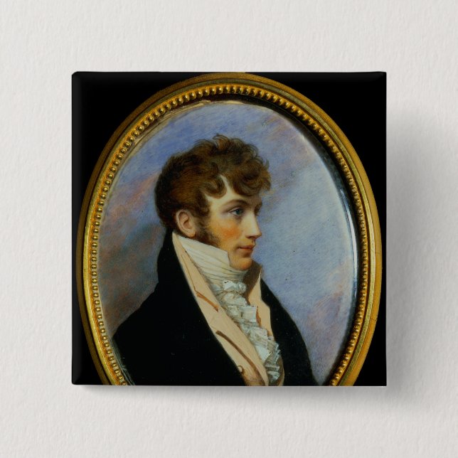 Benjamin Bathurst 15 Cm Square Badge (Front)