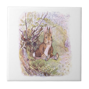 Benjamin Bunny (by Beatrix Potter) Ceramic Tile