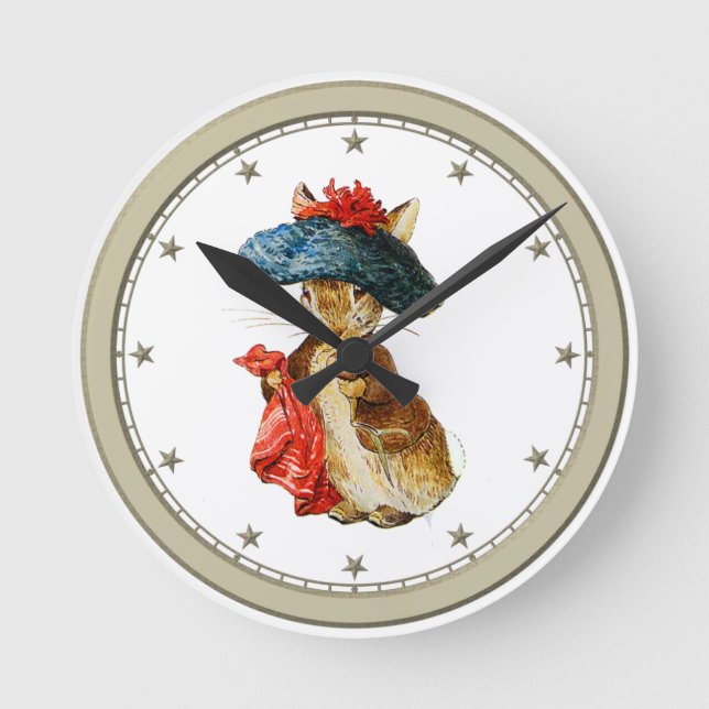 Benjamin Bunny Wall Clock (Front)