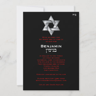 Benjamin Custom Invitation