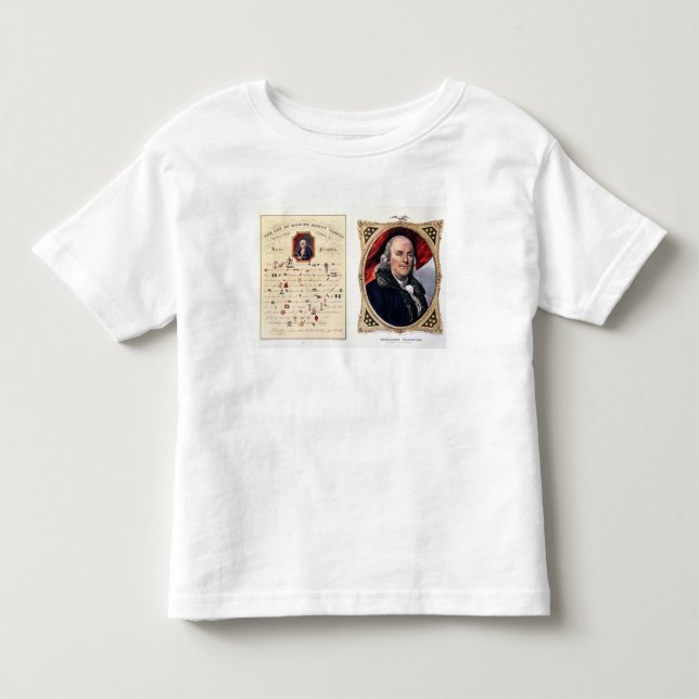 Benjamin Franklin  1847 Toddler T-Shirt (Front)