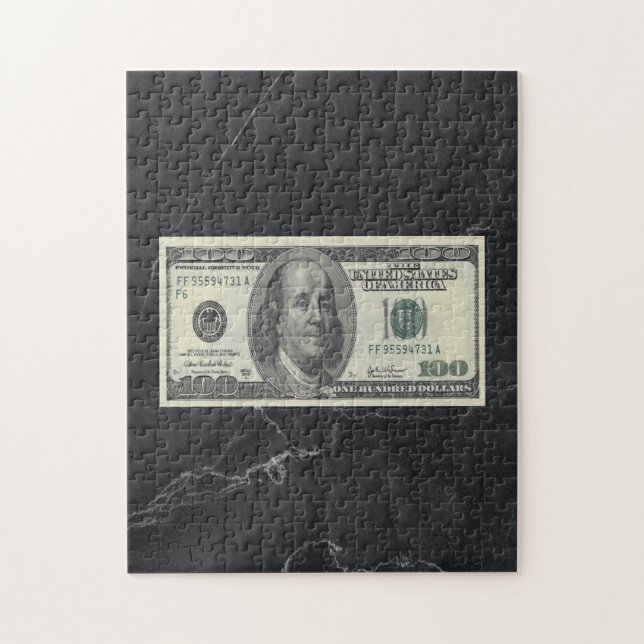 Benjamin Franklin | Currency Jigsaw Puzzle (Vertical)