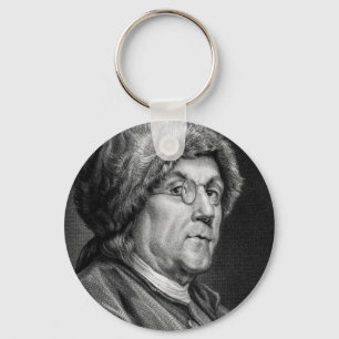 BENJAMIN FRANKLIN  KEY RING
