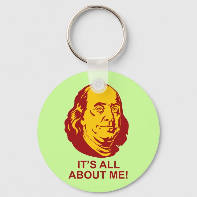 Benjamin Franklin Key Ring (Front)