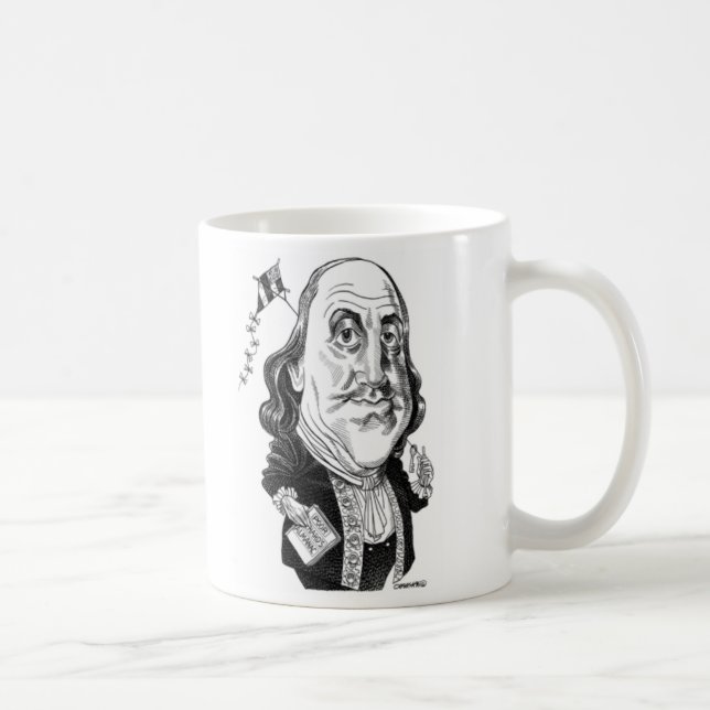 Benjamin Franklin Mug (Right)