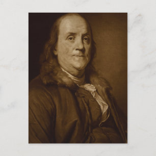 Benjamin Franklin Postcard