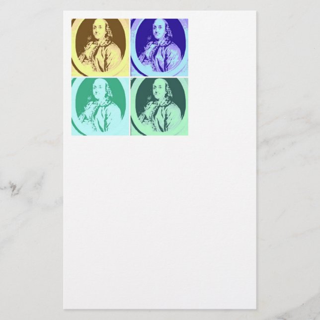Benjamin Franklin Stationery (Front)