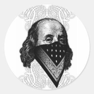 Benjamin Franklin Sticker