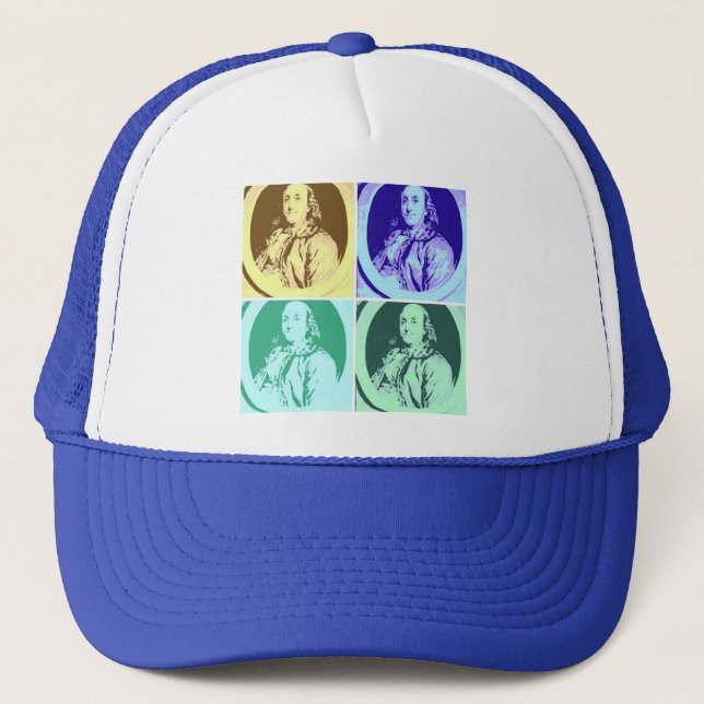 Benjamin Franklin Trucker Hat (Front)