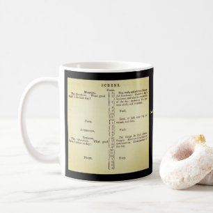 Benjamin Franklin's Schedule Mug