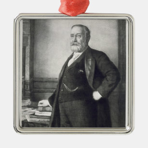 Benjamin Harrison (1833-1901), 23rd President of t Metal Tree Decoration