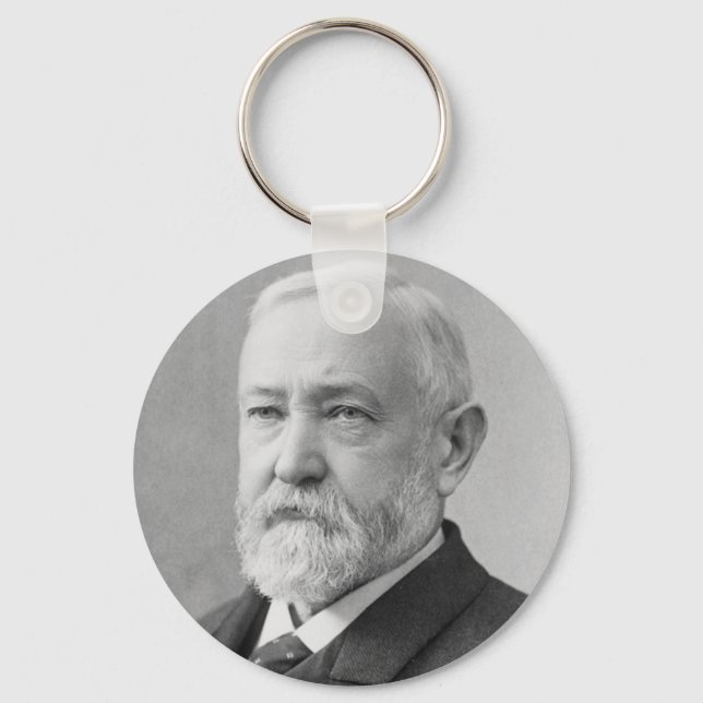 Benjamin Harrison Key Ring (Front)
