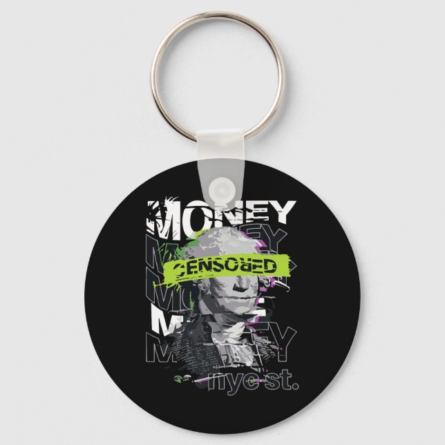 Benjamin Liberty Republican Quotes It's All About  Key Ring (Front)