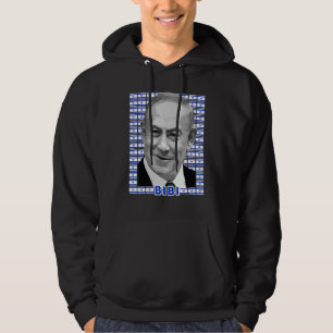 Benjamin Netanyahu Israeli Prime Minister Flag of Hoodie