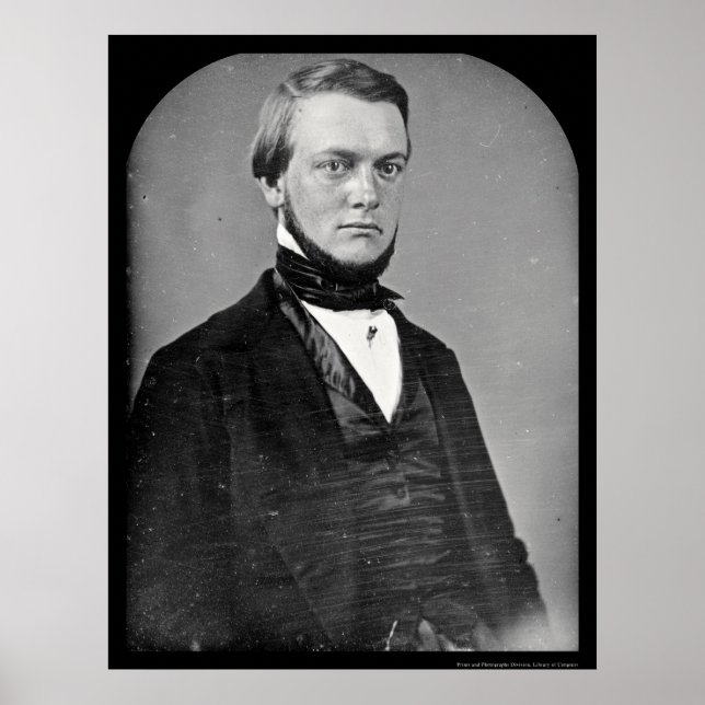 Benjamin Perley Poore Daguerreotype 1850 Poster (Front)