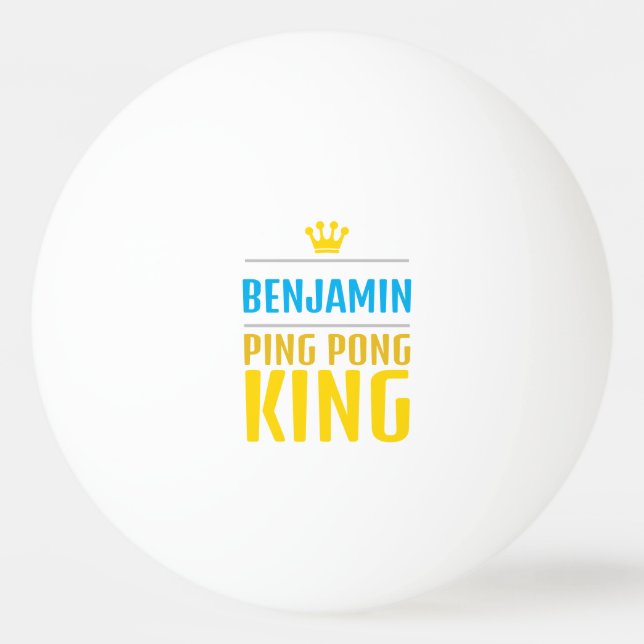 Benjamin Ping Pong Ball (Front)
