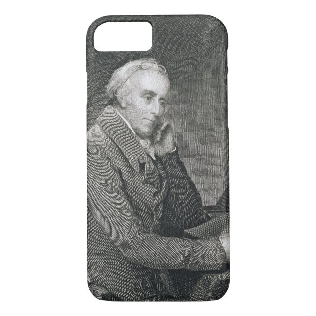 Benjamin Rush, engraved by Richard W. Dodson (1812 Case-Mate iPhone Case (Back)