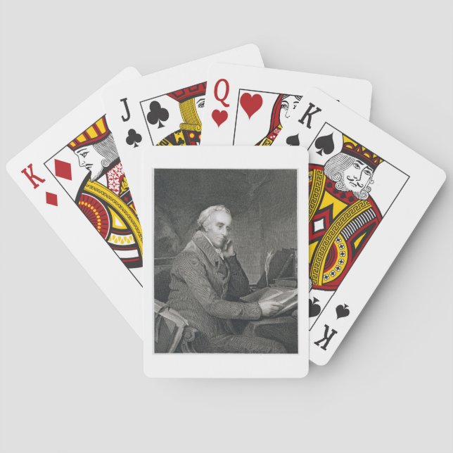 Benjamin Rush, engraved by Richard W. Dodson (1812 Playing Cards (Back)
