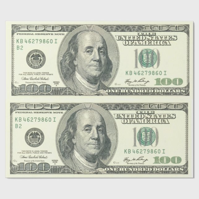 Benjamin Wrapping Paper (Flat)