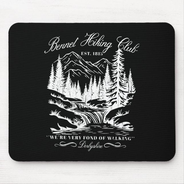 Bennet Hiking Club  Mouse Pad (Front)