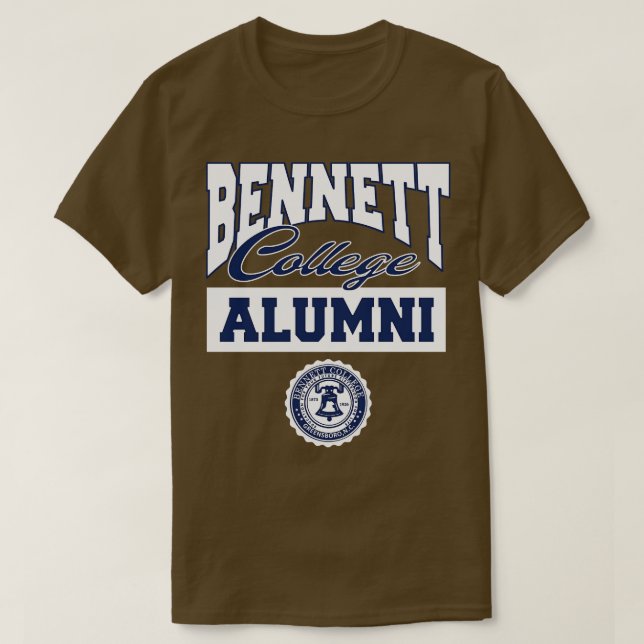 Bennett 1873 College Apparel 5 T-Shirt (Design Front)