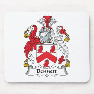 Bennett Family Crest Mouse Pad