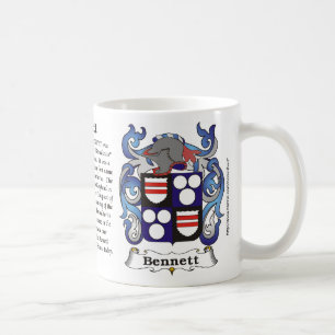 Bennett Family Crest Mug