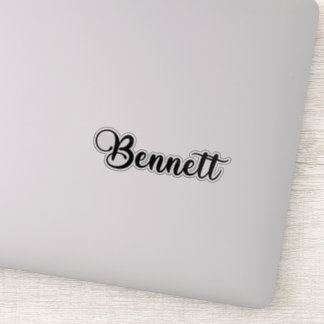 Bennett Name - Handwritten Calligraphy