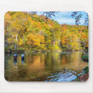 Bennett Spring Autumn Fishing Mouse Pad