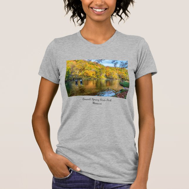 Bennett Spring Autumn Fishing T-Shirt (Front)