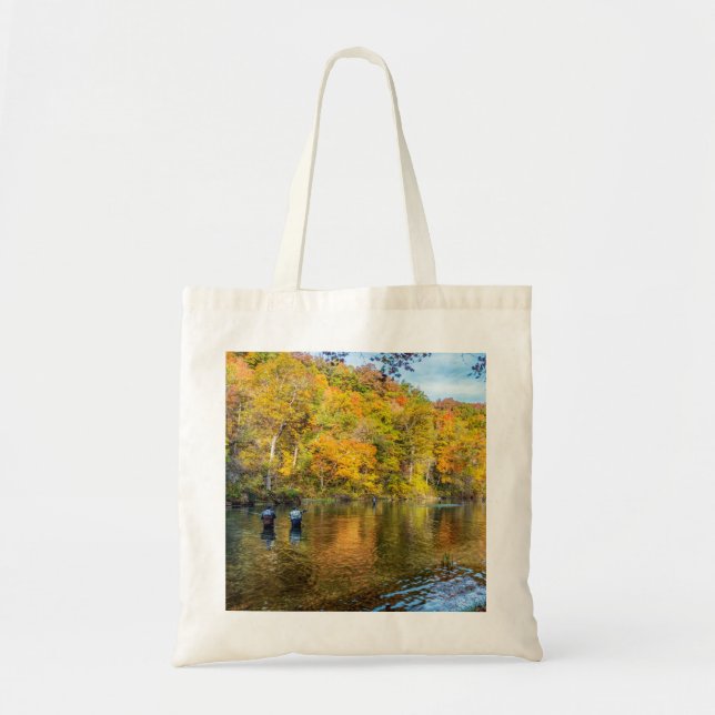 Bennett Spring Autumn Fishing Tote Bag (Front)