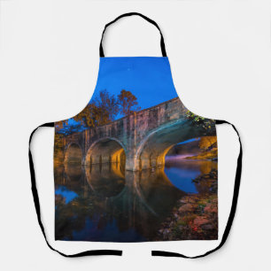 Bennett Spring Bridge Twilight Apron