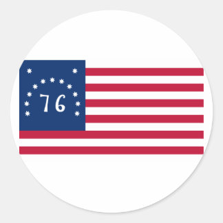 Bennington Flag from American Revolution Classic Round Sticker