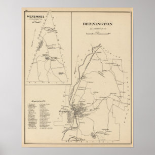 Bennington, Hillsborough Co Poster