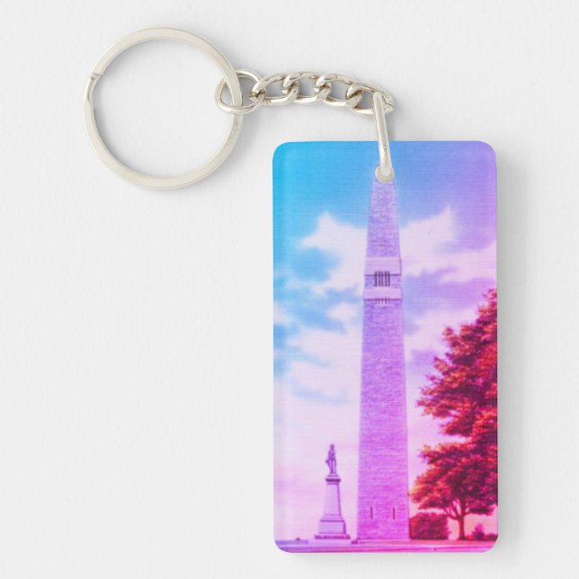 Bennington Monument, Old Bennington, Vermont Key Ring (Front)