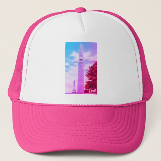 Bennington Monument, Old Bennington, Vermont Trucker Hat (Front)