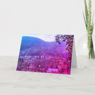 Bennington, Vermont Mansion Card