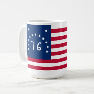 Bennington's Banner: The 76 American Battle Flag Coffee Mug