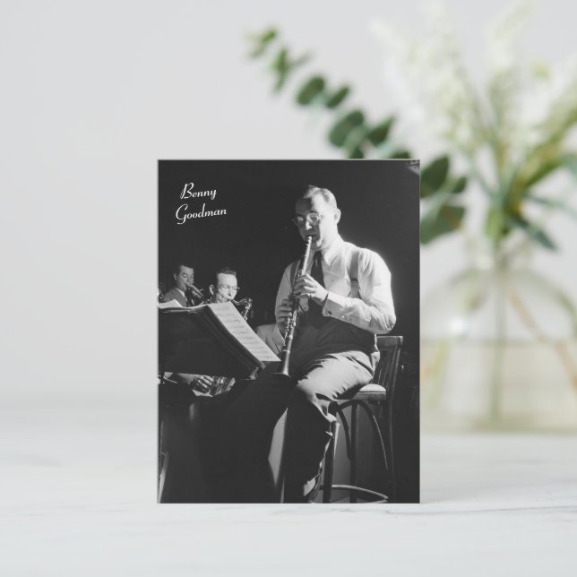 Benny Goodman Postcard (Standing Front)