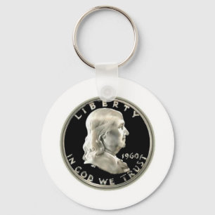 Benny Half Dollar Key Ring
