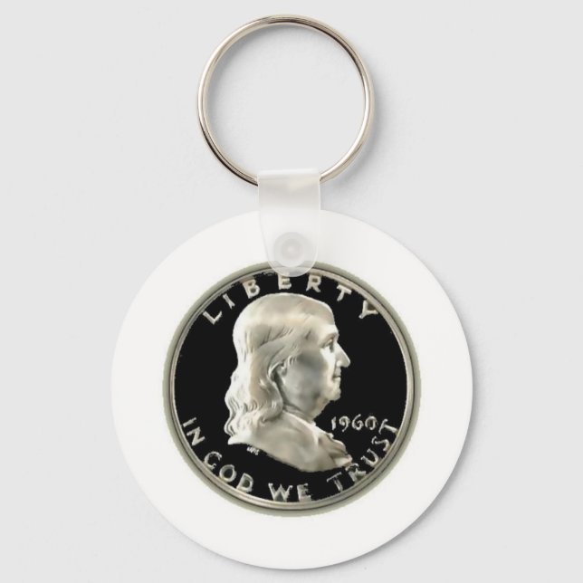 Benny Half Dollar Key Ring (Front)