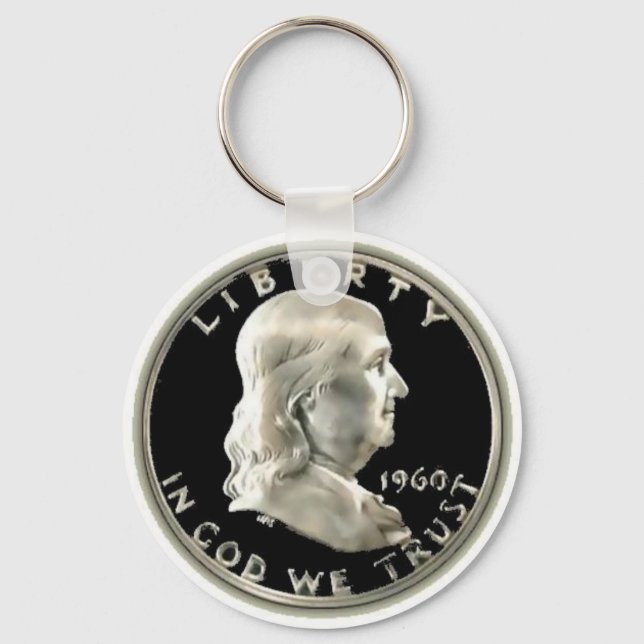 Benny Half Dollar Key Ring (Front)