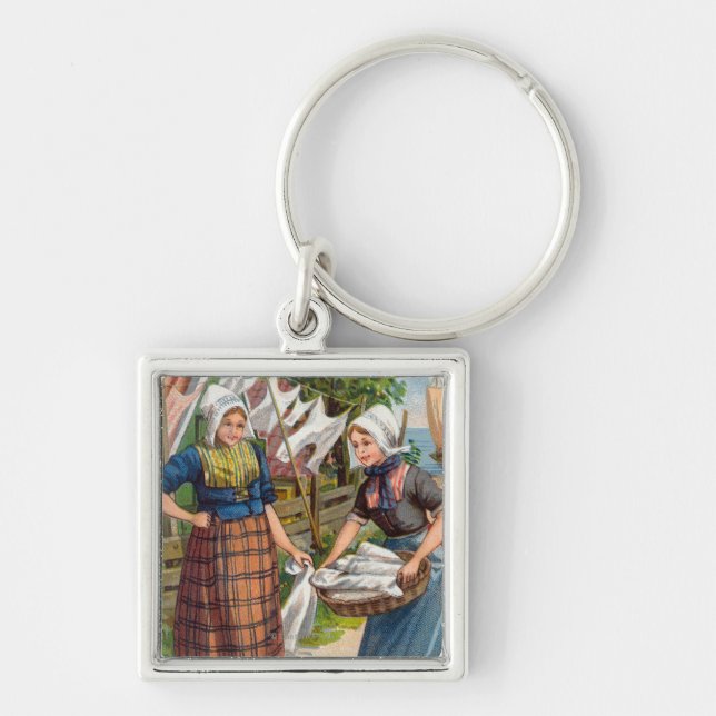 Bensdorp's Royal Dutch Cocoa Key Ring (Front)